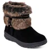 Minnetonka Dina Slipper In Black