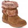 Minnetonka Dina Slipper In Brown