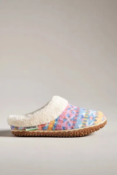 Minnetonka Eco Spruce Slippers In Multi