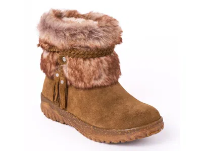 Minnetonka Everett Bootie In Brown