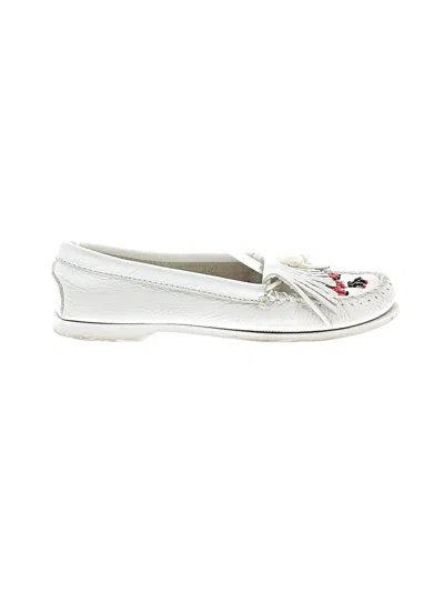 Pre-owned Minnetonka Flats In White