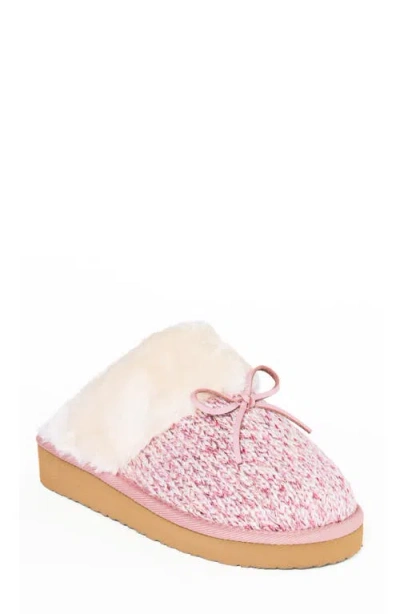 Minnetonka Fluffy Scuff Slipper