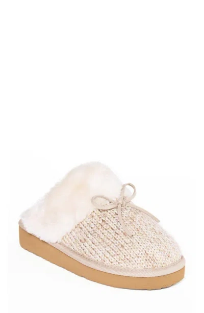 Minnetonka Fluffy Scuff Slipper