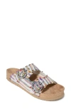 Minnetonka Georgine Sandal In Fiesta Stripe