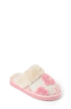 Minnetonka Kids' Flower Scuff Slipper In Multi