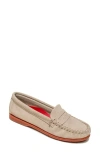 Minnetonka Mellony Penny Loafer In Stone