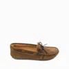 Minnetonka Men's Classic Moccasin Slip-on Shoes In Dusty Brown In Brown