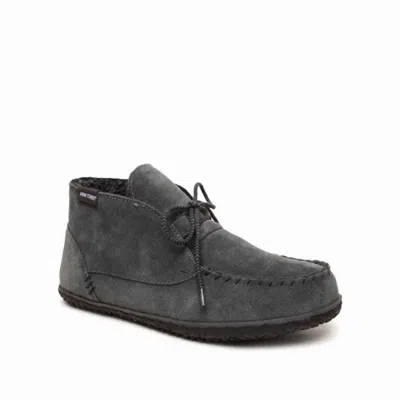 MINNETONKA MEN'S TORREY SUEDE CHUKKA BOOTS IN CHARCOAL