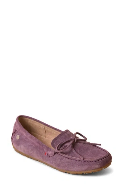 Minnetonka Moc Toe Driving Loafer In Purple