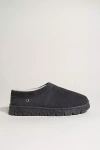 Minnetonka Neva Faux Fur Lined Slipper In Grey