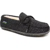 Minnetonka Oak Moccasin Slipper In Black