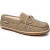 Minnetonka Oak Moccasin Slipper In Brown