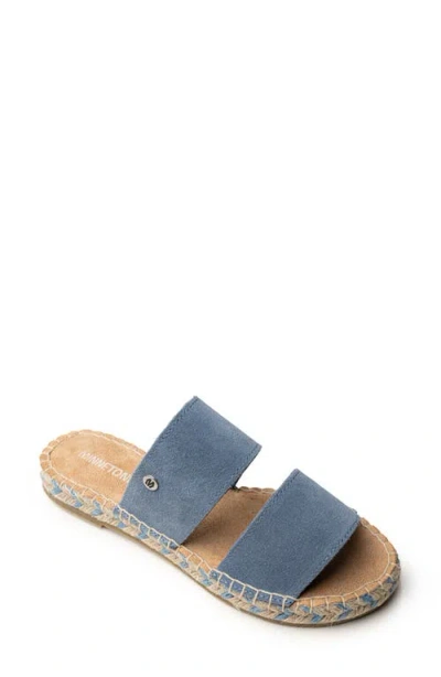 Minnetonka Poppie Sandal In Vintage Blue