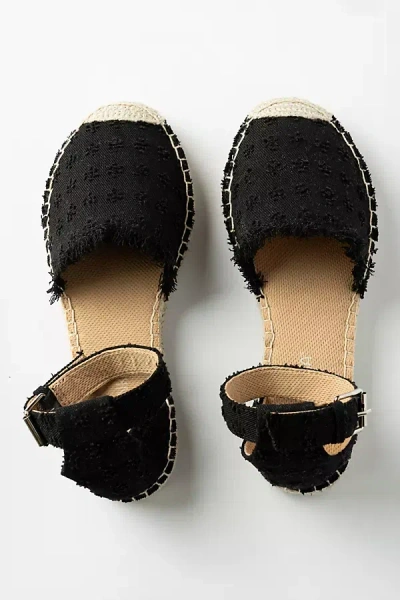 Minnetonka Prima Espadrille Flats In Black