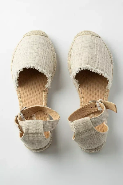 Minnetonka Prima Espadrille Flats In White