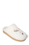 MINNETONKA MINNETONKA REINDEER WOOL BLEND SCUFF SLIPPER