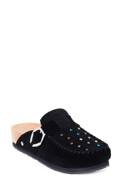 Minnetonka Rhinestone Buckle Clog In Multi