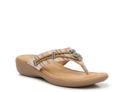 Minnetonka Silverbay Sandal In Brown