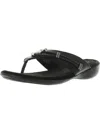 Minnetonka Women's Silverthorne Prism Thong Sandals Women's Shoes In Black