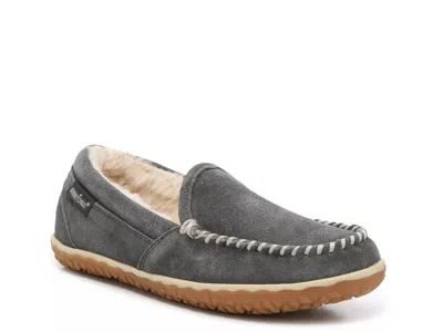 Minnetonka Tempe Slipper In Gray