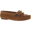 Minnetonka Thunderbird Ii Moccasin In Brown