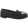 Minnetonka Thunderbird Womens Bow Slip On Moccasins In Multi