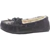Minnetonka Tila Womens Suede Aztec Moccasins In Multi