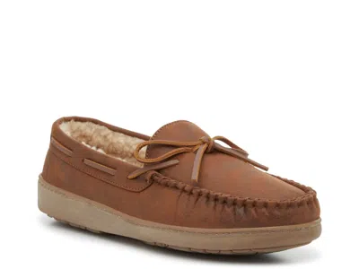 Minnetonka Trevor Slipper In Brown