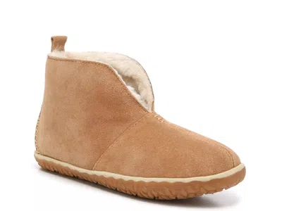 Minnetonka Tucson Bootie Slipper In Brown