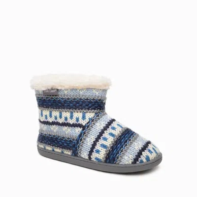 Minnetonka Women's Betty Slipper In Blue Multi