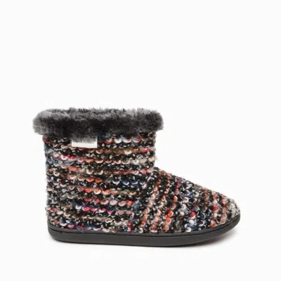 Minnetonka Women's Betty Slipper In Midnight Knit In Multi