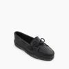 Minnetonka Women's Moosehide Classic Moccasin In Black