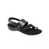 Minnetonka Women's Salma Sandal In Black Closeouts In Multi