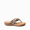Minnetonka Women's Silverthorn360 Toe Post Sandal In Sunset Geo