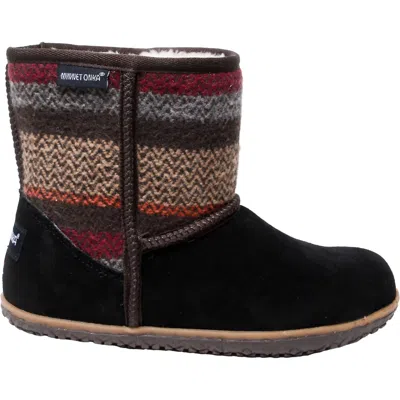 Minnetonka Women's Tali Suede Winater Boots In Black Multi