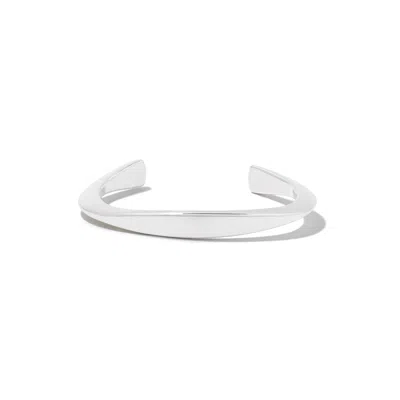 Minnie Lane Women's Silver Ellsworth Cuff