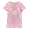 Minnie Mouse Girl's  Heart Silhouette  Graphic T-shirt