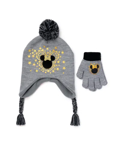 Minnie Mouse Kids' Hat And Glove Set In Multi Color