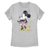 Minnie Mouse Patriotic Fourth Of July Outfit  Graphic T-shirt In Gold
