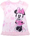 Minnie Mouse Toddler Girls Short Sleeve Dorm, 1-piece Pajama Set In Assorted