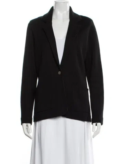 Pre-owned Minnie Rose Blazer In Black