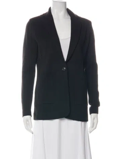 Pre-owned Minnie Rose Blazer In Black