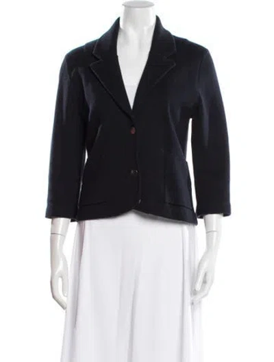 Pre-owned Minnie Rose Blazer In Black