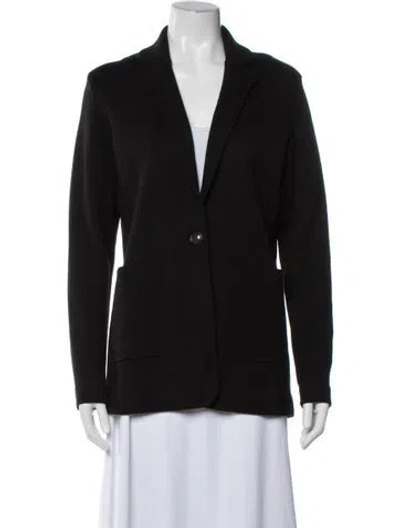 Pre-owned Minnie Rose Blazer In Black