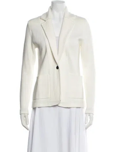 Pre-owned Minnie Rose Blazer In Neutral