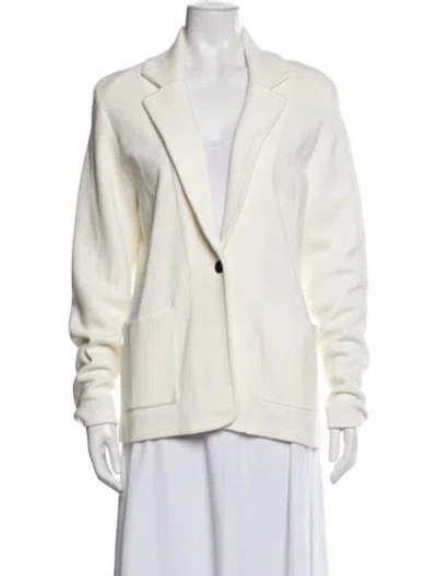 Pre-owned Minnie Rose Blazer In Neutrals