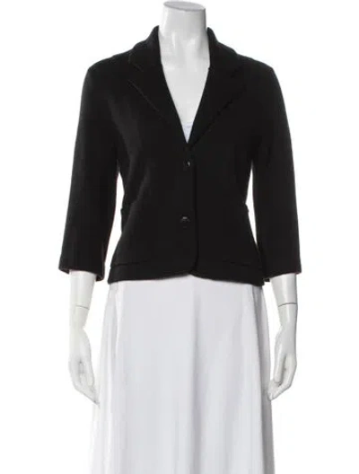 Pre-owned Minnie Rose Blazer W/ Tags In Black
