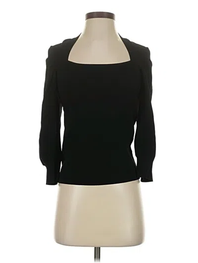 Pre-owned Minnie Rose Cardigan Sweater In Black