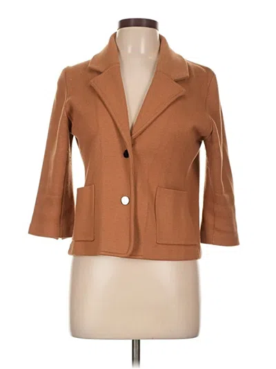 Pre-owned Minnie Rose Cardigan Sweater In Brown