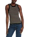 Minnie Rose Cashmere-blend Tank In Brown